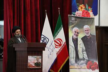 یادبود شهید سپهبد سلیمانی در دانشگاه علوم پزشکی استان سمنان 